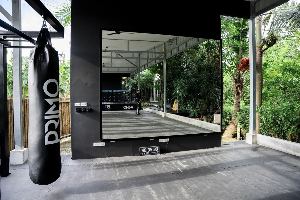 R1 Phuket training space surrounded by nature