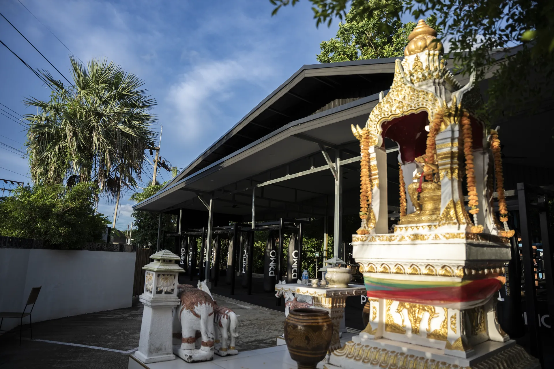 Muay Thai training at R1 Phuket
